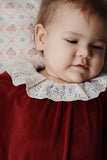 Konges Venola Romper ~ Red Dahlia