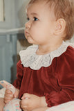 Konges Venola Romper ~ Red Dahlia