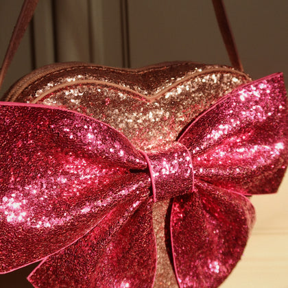 Konges Tut Bow Shoulder Bag ~ Sangria