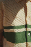 Konges Hai Knit Shirt ~ Banana Creme