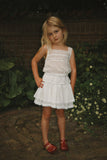 Konges Mora Skirt ~ Optic White