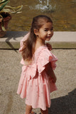 Konges Evia Frill Dress ~ Cherry Coeur