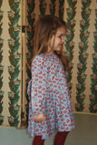 Konges Avi LS Bow Dress ~ Lumina Blue