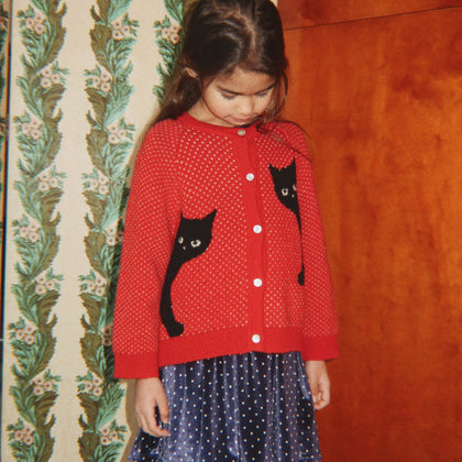 Konges Belou Cardigan ~ Cat Rouge