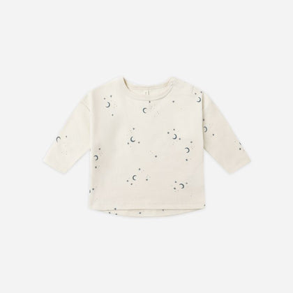 Quincy Mae Long Sleeve Tee ~ Moons