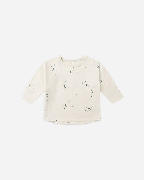 Quincy Mae Long Sleeve Tee ~ Moons