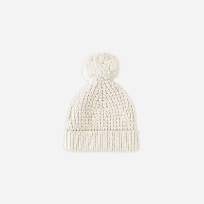 Quincy Mae Beanie ~ Natural