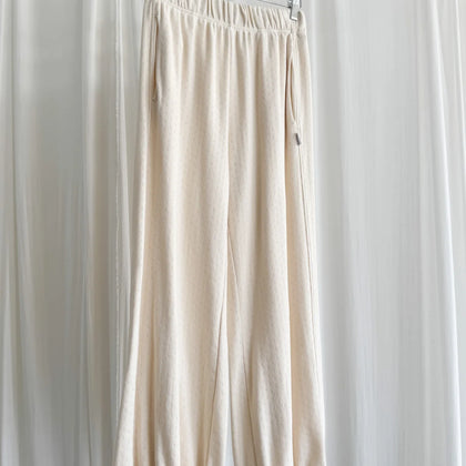 Le Bon Shoppe Balloon Pants ~ Naturel Pointelle