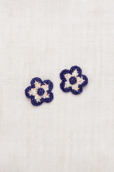 Misha & Puff Medium Flower Clip Set ~ Lollipop Confetti