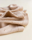 Hvid Bibi Blanket in Oat
