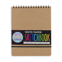 Ooly D.I.Y. Cover Sketchbook - small white