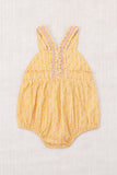 Misha & Puff Baby Birdie Romper ~ Golden Orche Radish Root