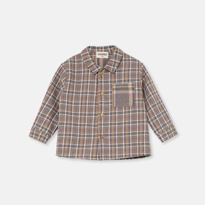 Cozmo Baby Albert Plaid Shirt