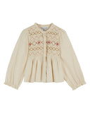 Emile at Ida Smocked Blouse