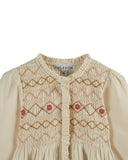 Emile at Ida Smocked Blouse