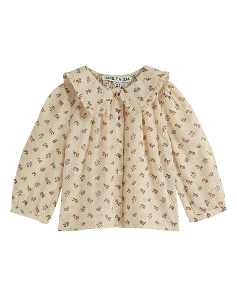 Emile at Ida Blouse a Fleurs Sorgue