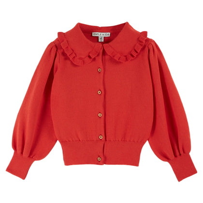 Emile at Ida Cardigan ~ Rouge