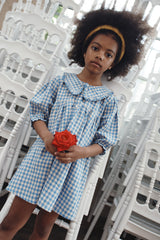RMILE ET IDA MINI VICHY Pinafore Dress ワンピース