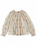 Emile at Ida Emb Blouse ~ All Over Roses