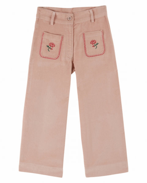 Emile at Ida Velours Pantalon ~ Peony