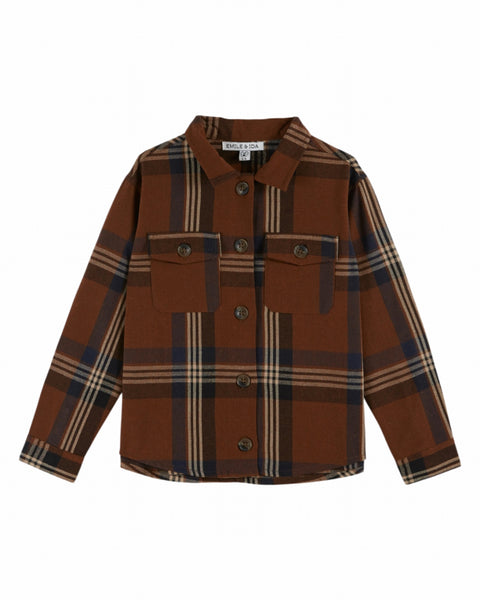 Emile at Ida Plaid Flannel ~ Carreaux