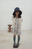 Emile at Ida Orchid Bleu Smocked Dress