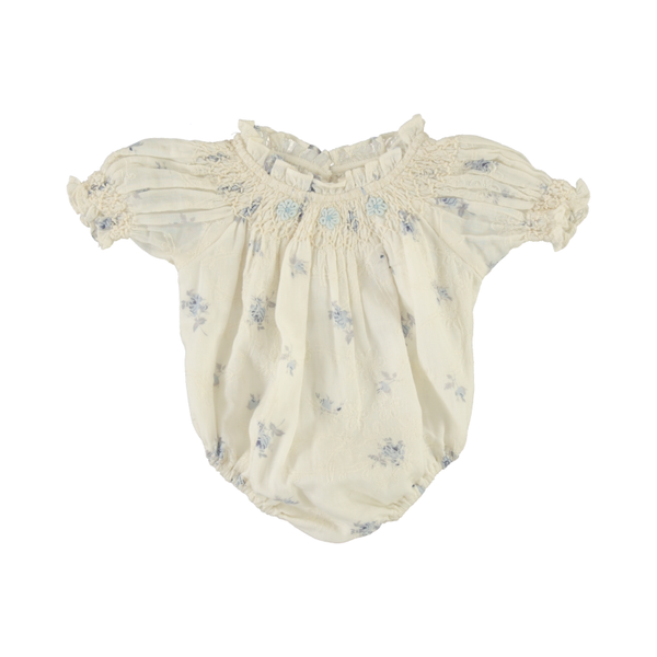 Bebe Organic Lira Romper ~ Romantic Roses