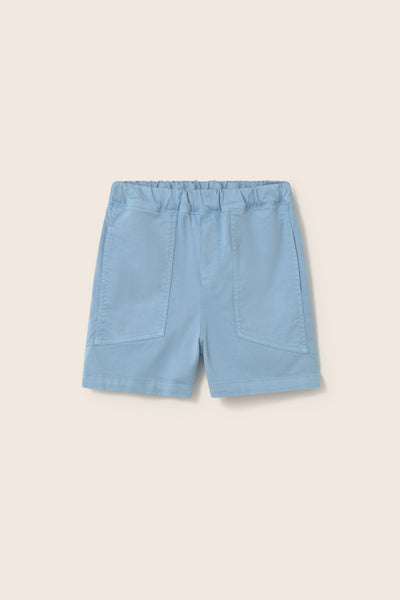 Cozmo Palm Twill Short ~ Blue