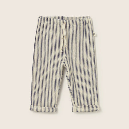 Cozmo Enzo Striped Pant ~ Ivory