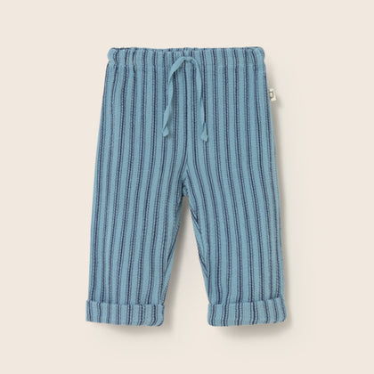 Cozmo Enzo Striped Pant ~ Blue