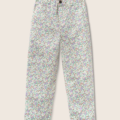 Cozmo Organic Paola Floral Twill Pants