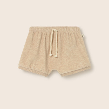 Cozmo Rowan Terry Cloth Short ~ Beige