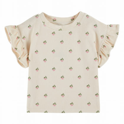 Emile at Ida Tshirt ~ Cerisette Creme
