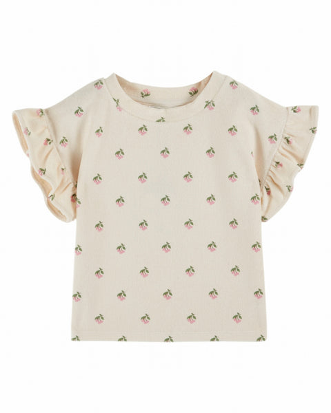 Emile at Ida Tshirt ~ Cerisette Creme
