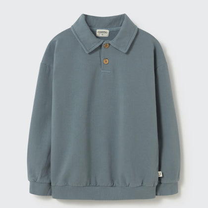 Cozmo Piero Fleece Sweatshirt ~ Blue