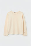 Cozmo Basic Warm Slub Tshirt ~ Ivory