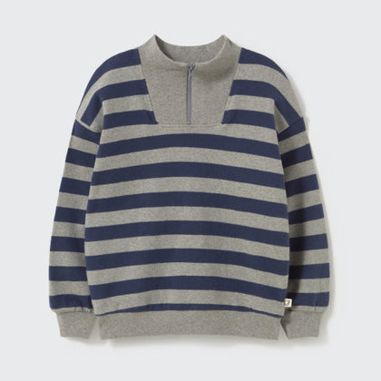 Cozmo Alex Soft Knit Sweater ~ Navy