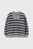 Cozmo Alex Soft Knit Sweater ~ Navy