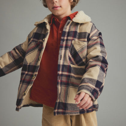Cozmo Oslo Plaid Flannel Jacket