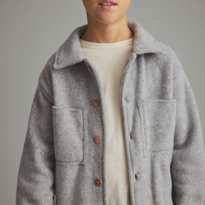 Cozmo Alghero Soft Bamboo Overshirt ~ Grey
