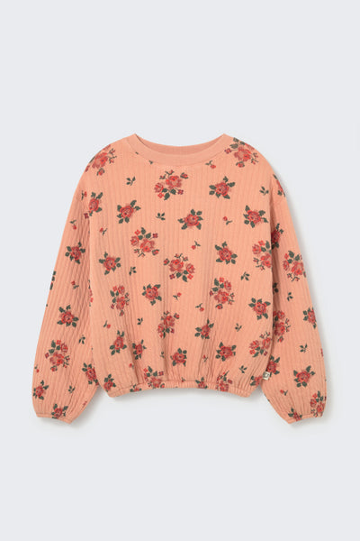 Cozmo Celia Floral Sweatshirt ~ Petal