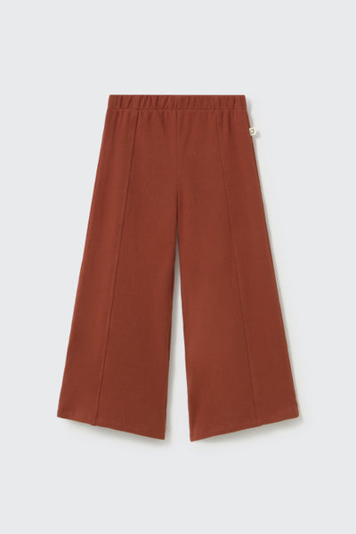 Cozmo Gala Soft Knit Wide Leg Pant ~ Ginger