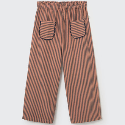 Cozmo Lima Soft Twill Wide Leg Pant ~ Pink Sienna