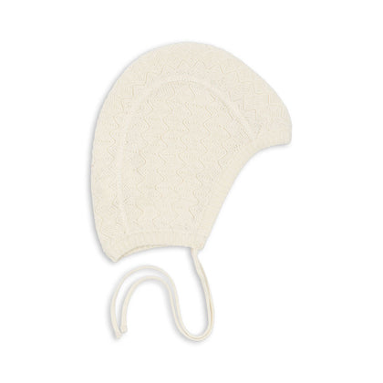 Konges Venti Knit Hat ~ Antique White