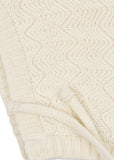 Konges Venti Knit Hat ~ Antique White