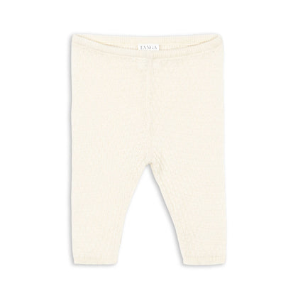 Konges Venti Pointelle Pants ~ Antique White