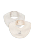 Konges Fio Stripe 2 Pack Bibs ~ Blue Mix