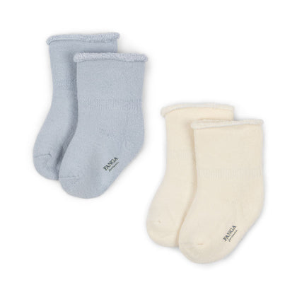 Konges Fanga Vicino 2 Pack Terry Socks ~ Gray Dawn