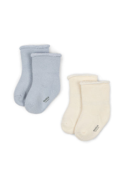 Konges Fanga Vicino 2 Pack Terry Socks ~ Gray Dawn