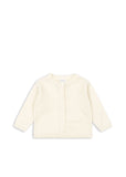 Konges Venti Pointelle Cardigan ~ Antique White